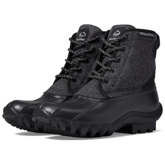 Wolverine Waterproof Women's Torrent WMN EPX 6 in Ankle Boot, Black Wool, 5.5 M - Picture 1 of 6